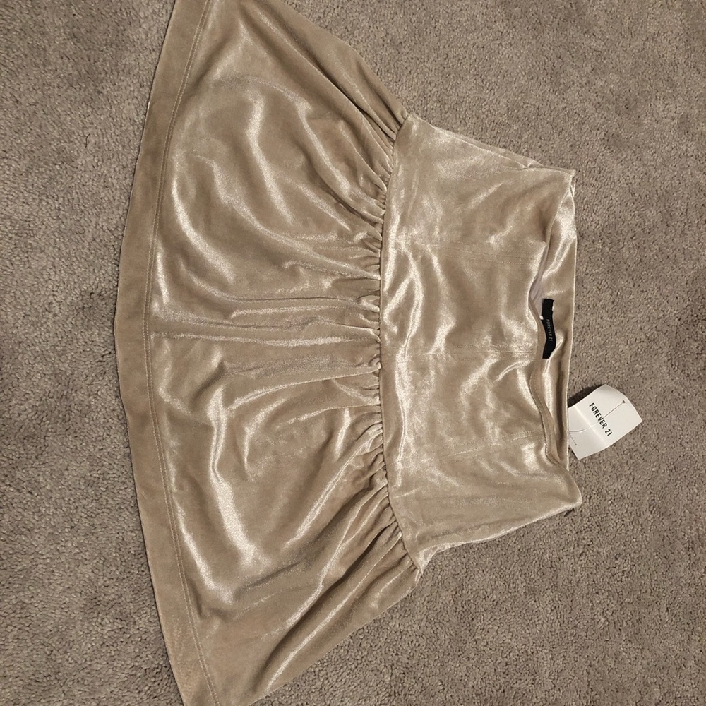 Velour y2k mini skirt